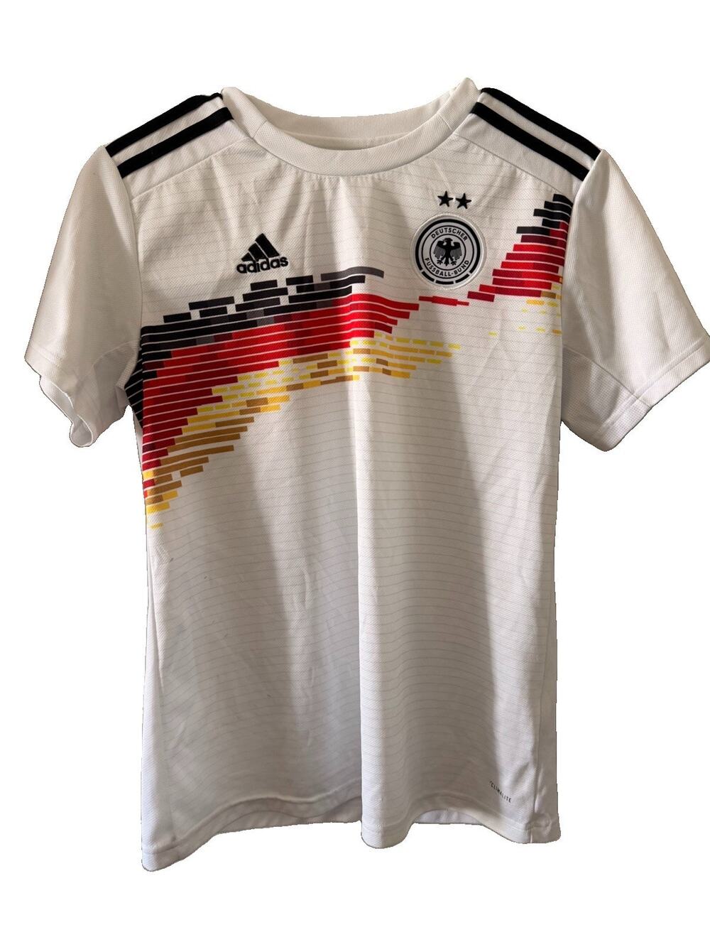 Adidas Germany DFB Soccer Jersey Women’s M White National Team Football Shirt